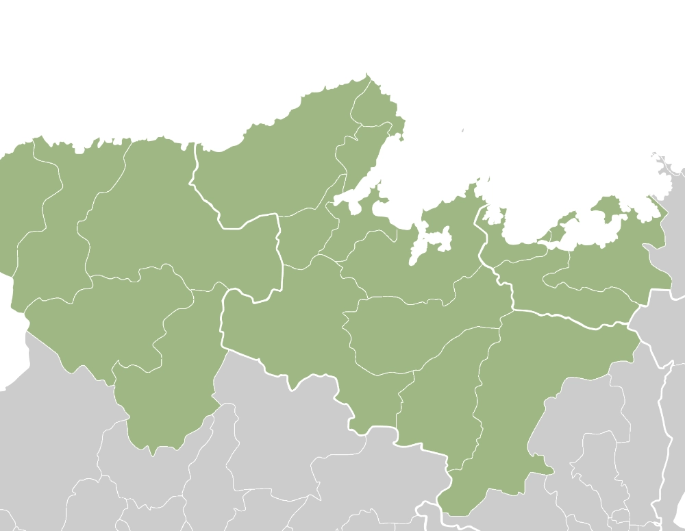 対応エリアマップ