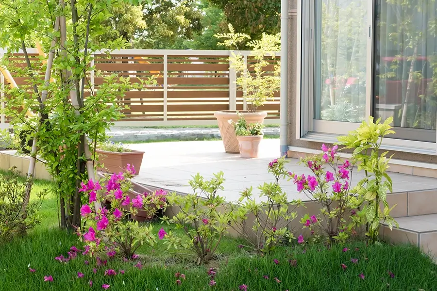 庭は「完成」して終わりではなく、育てていくものです