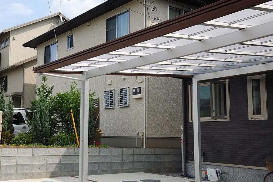 照明・カーポート・門柱などの機能設備で暮らしやすさをプラス