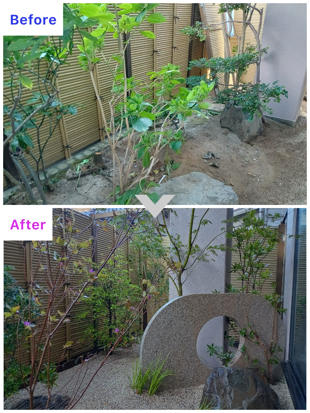 京丹後網野｜旅館Ｓ様　中庭改修工事